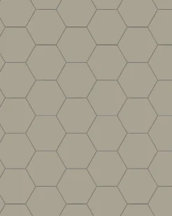 Klinker - Hexagon 10 x 10 cm ljusgrå
