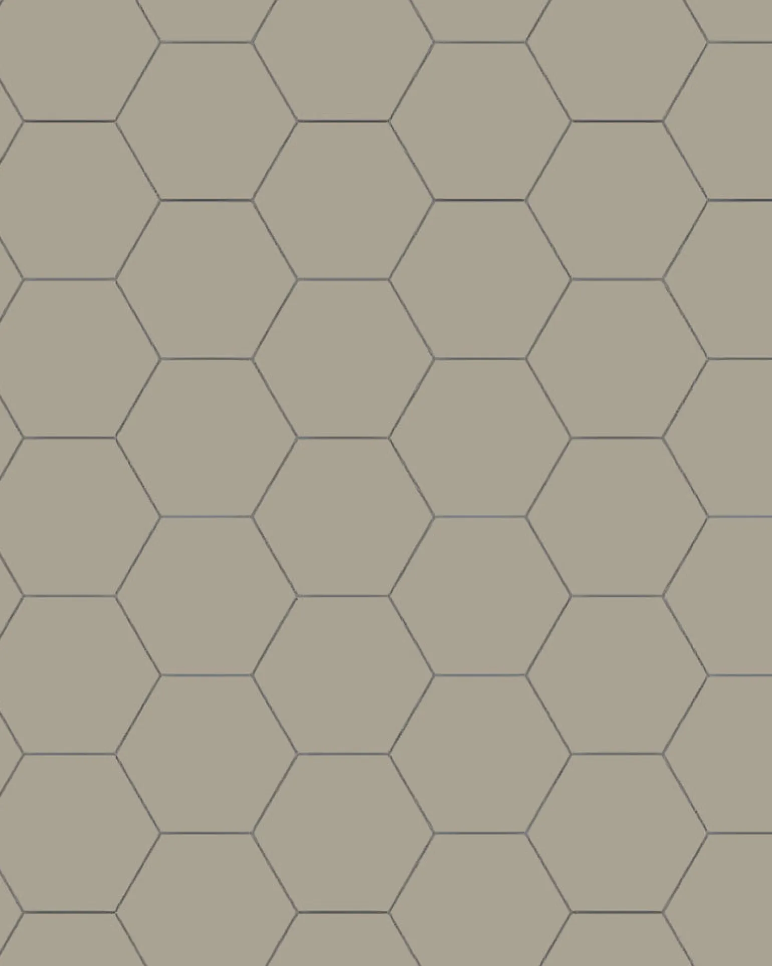 Klinker - Hexagon 10 x 10 cm ljusgrå