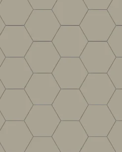 Klinker - Hexagon 15 x 15 cm ljusgrå