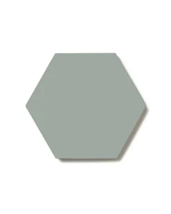 Klinker - Hexagon 10 x 10 cm ljusgrön