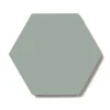 Klinker - Hexagon 15 x 15 cm ljusgrön