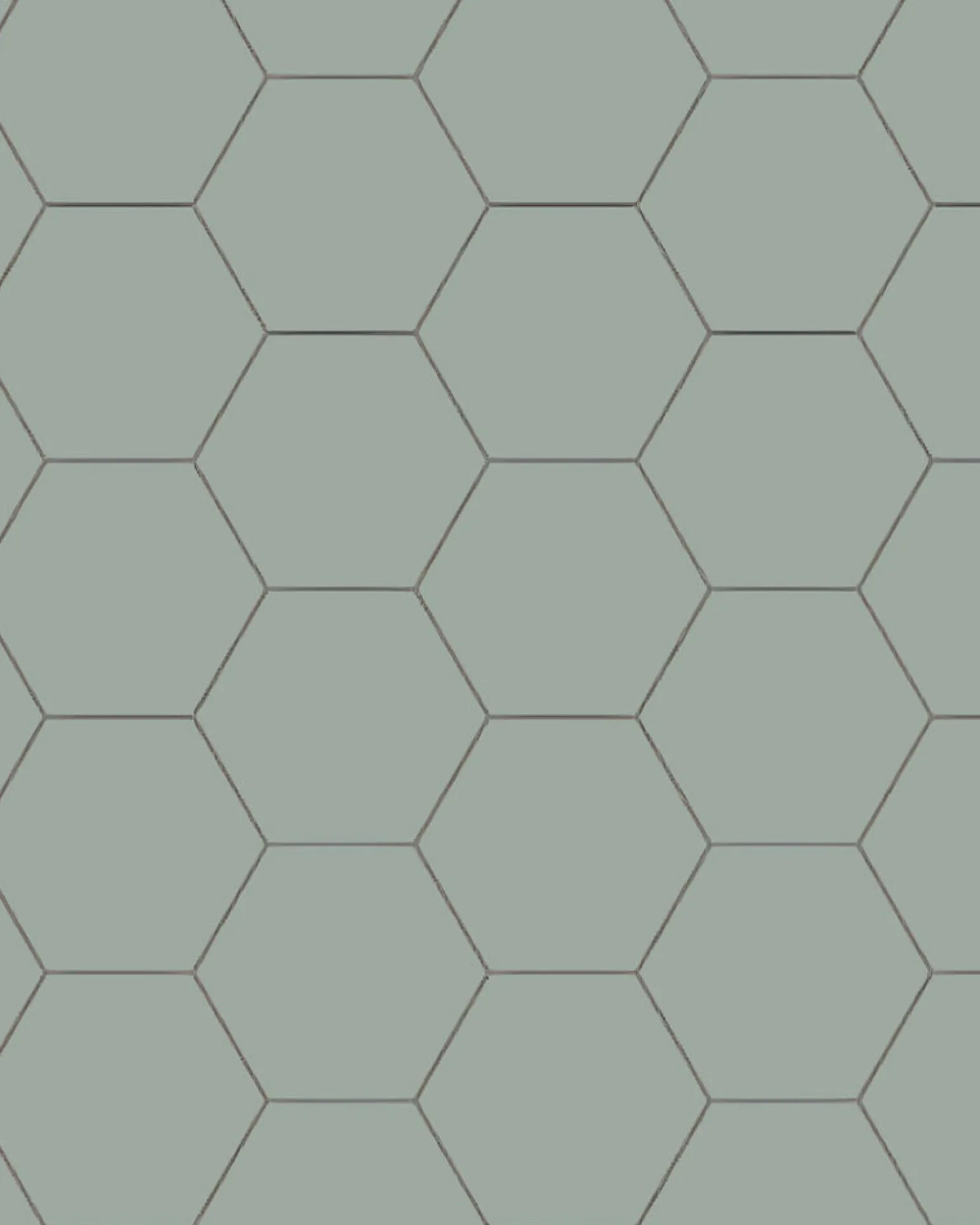 Klinker - Hexagon 15 x 15 cm ljusgrön