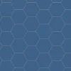 Klinker - Hexagon 10 x 10 cm mörkblå