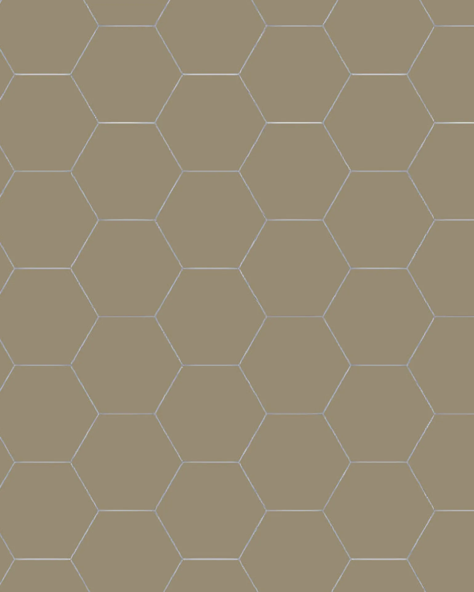 Klinker - Hexagon 10 x 10 cm mullvadsgrå