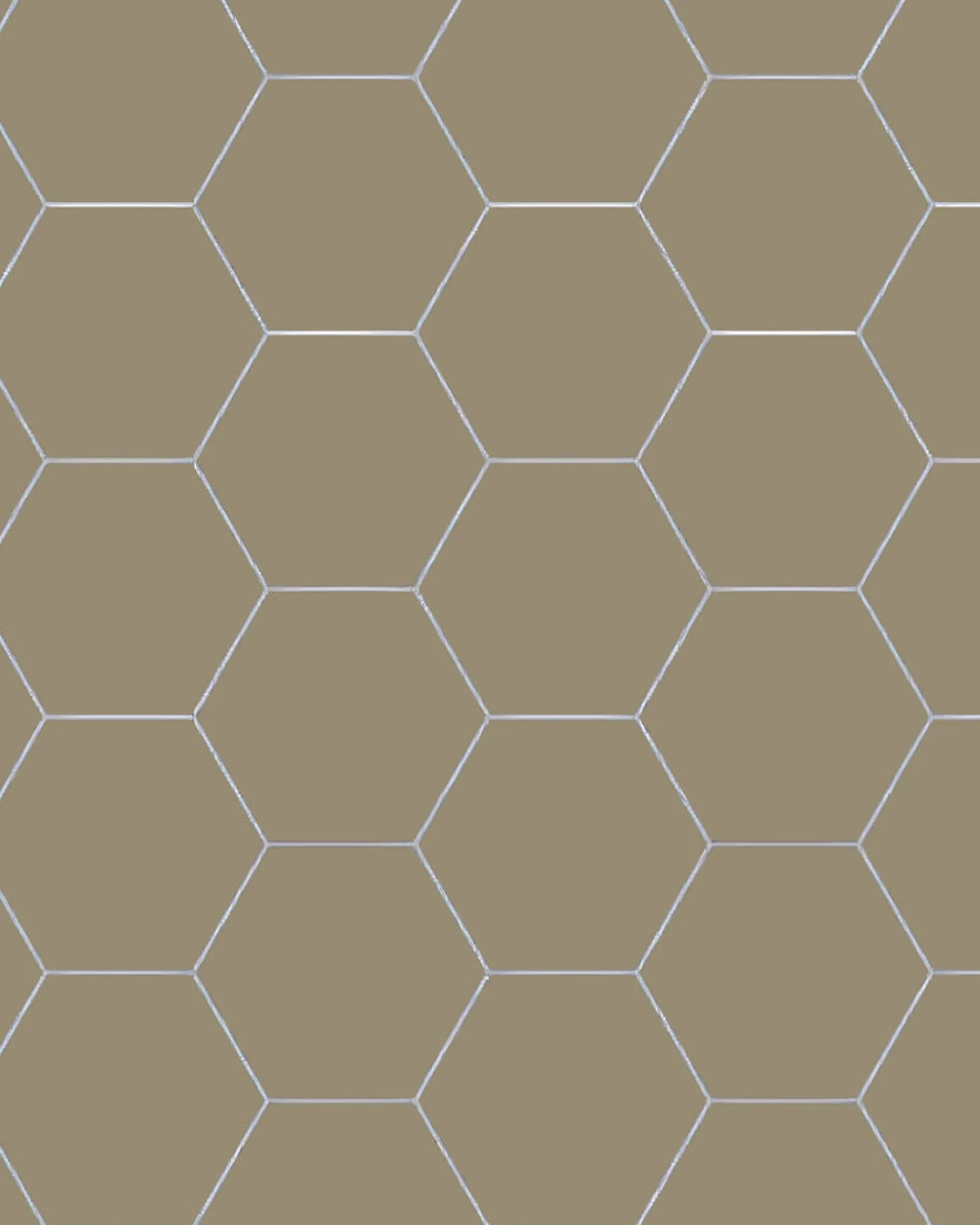 Klinker - Hexagon 15 x 15 cm mullvadsgrå