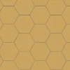Klinker - Hexagon 15 x 15 cm ockragul