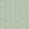 Klinker - Hexagon 10 x 10 cm pistasch