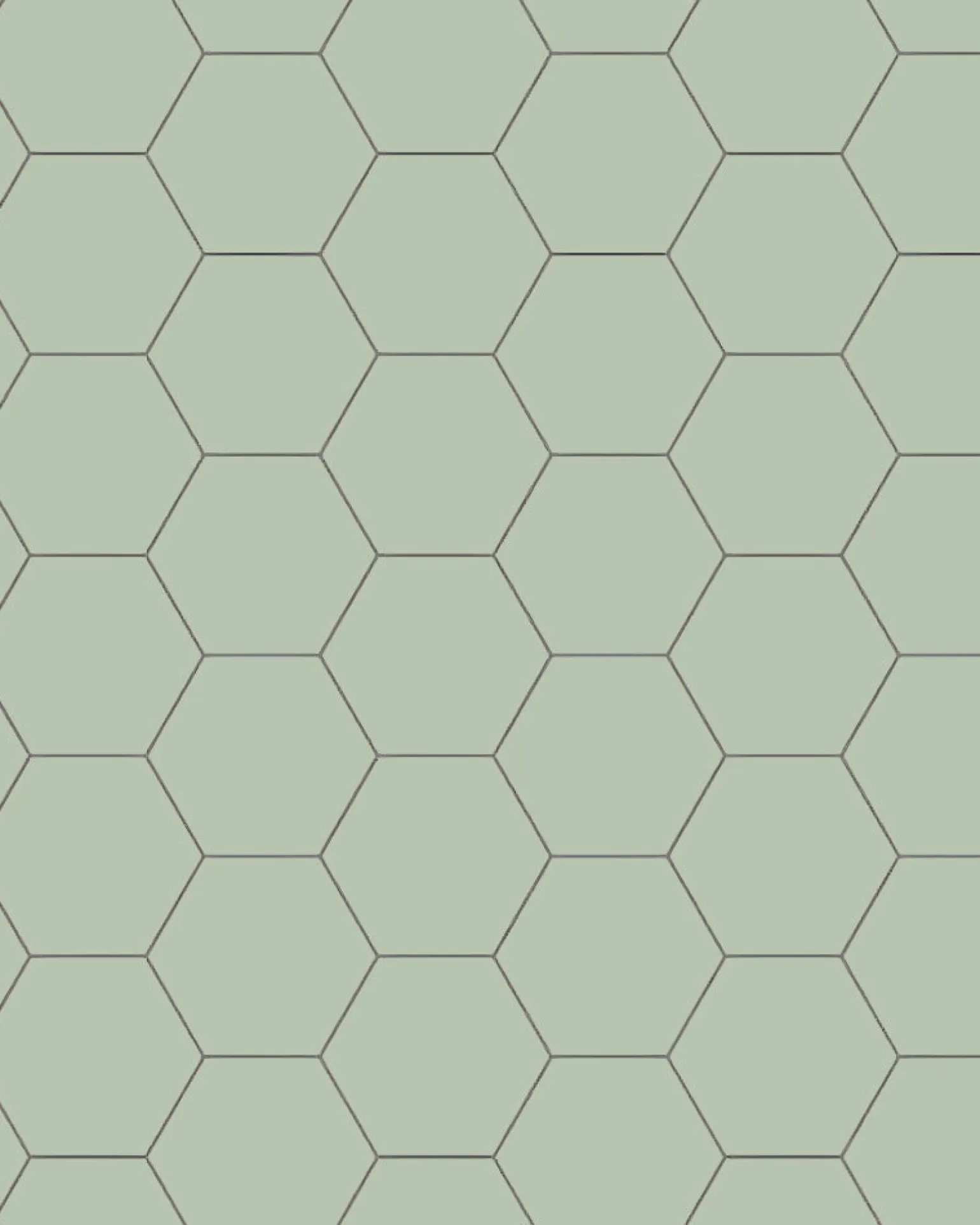 Klinker - Hexagon 10 x 10 cm pistasch