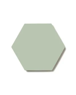 Klinker - Hexagon 10 x 10 cm pistasch