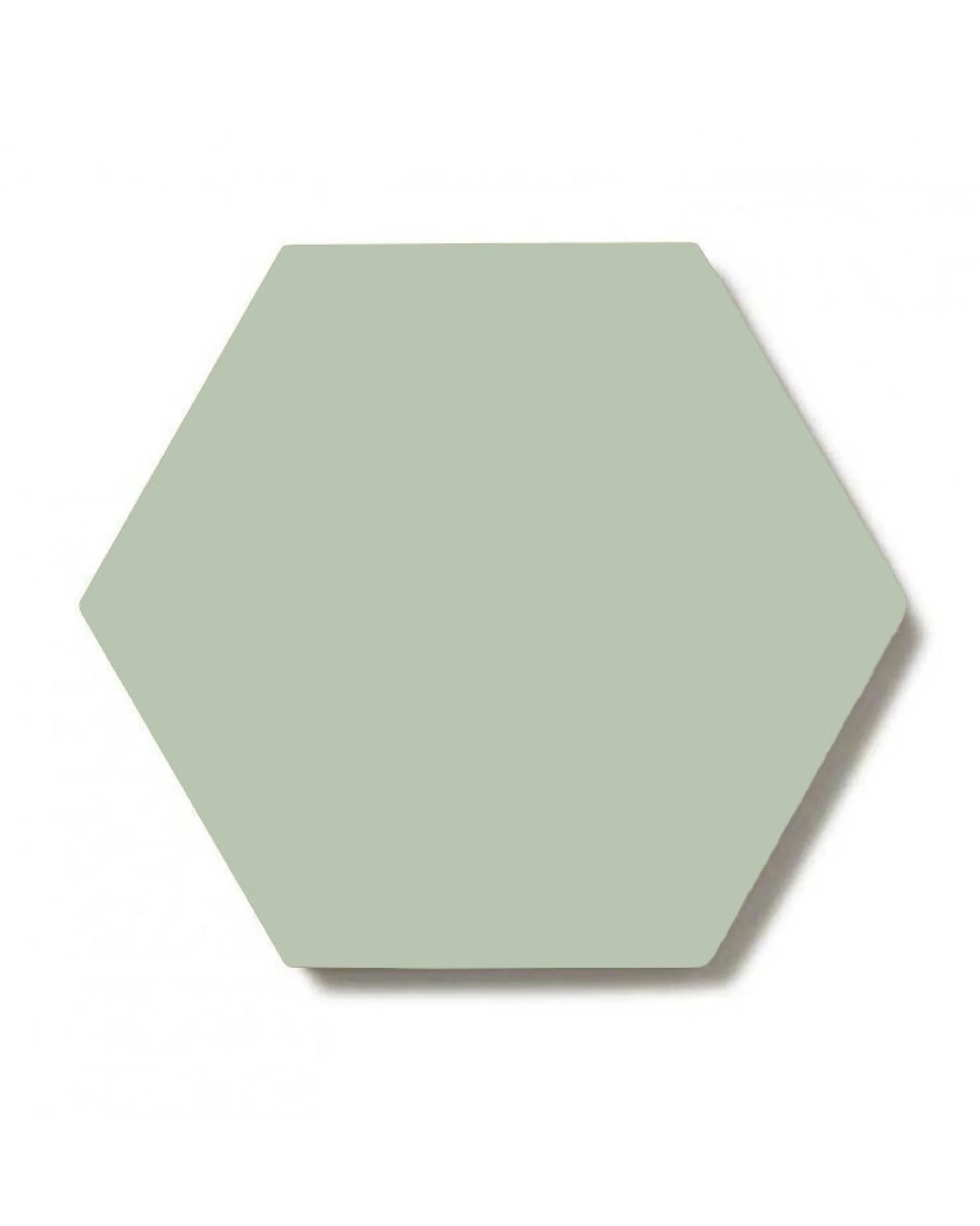 Klinker - Hexagon 15 x 15 cm pistasch