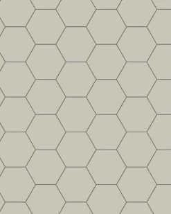 Klinker - Hexagon 10 x 10 cm pärlgrå