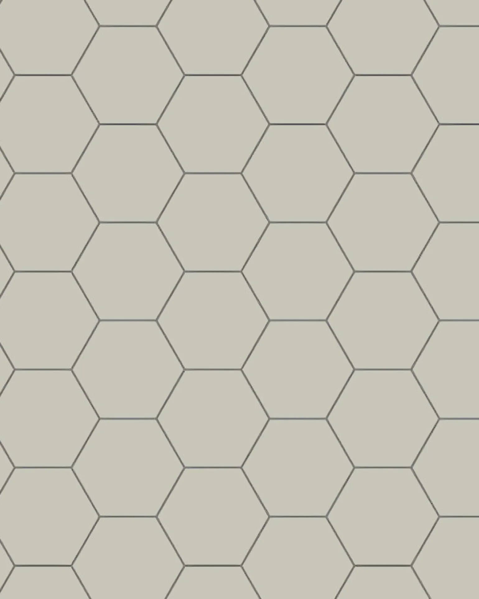 Klinker - Hexagon 10 x 10 cm pärlgrå