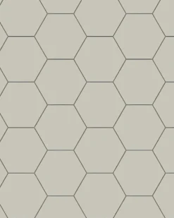 Klinker - Hexagon 15 x 15 cm pärlgrå