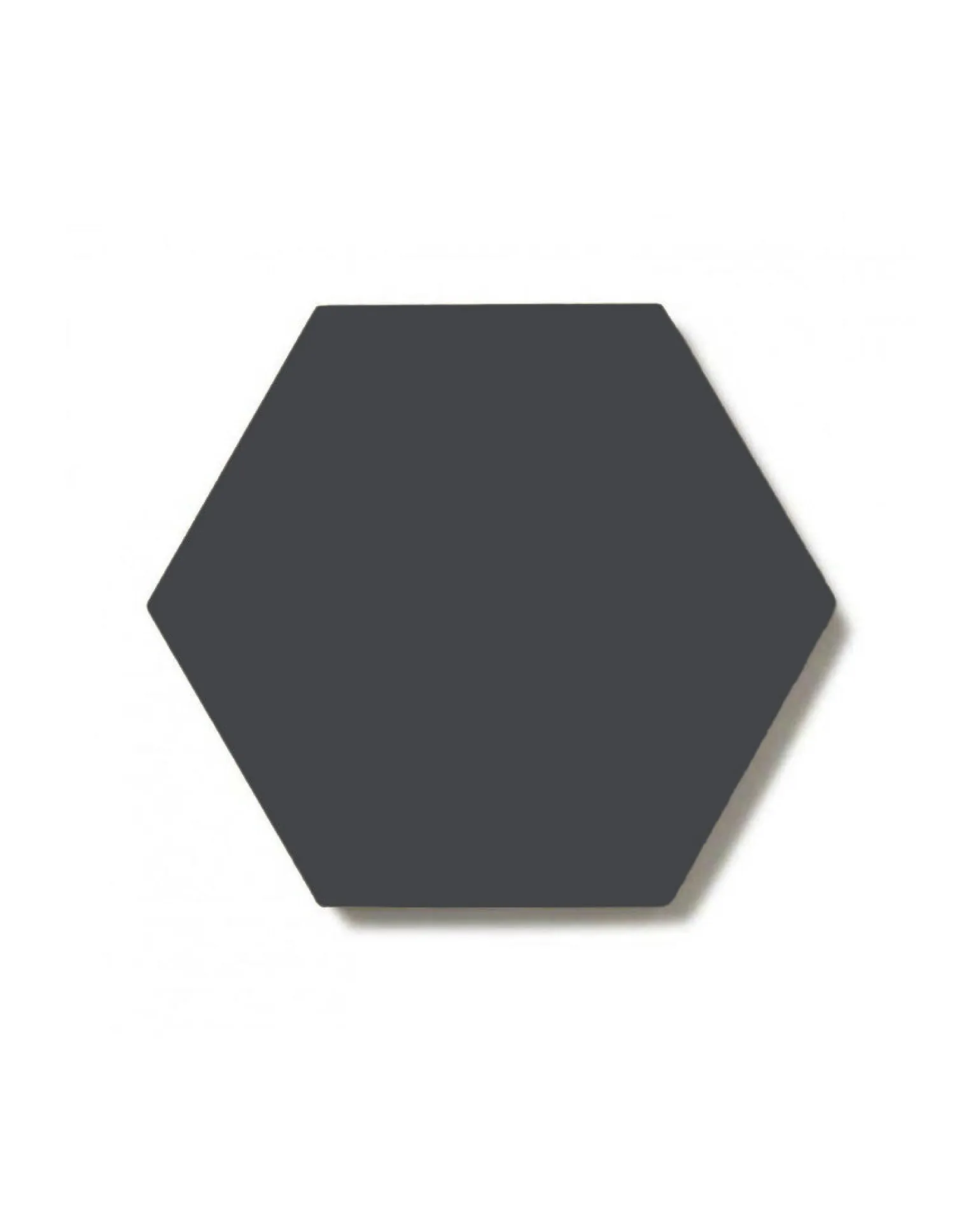 Klinker - Hexagon 10 x 10 cm svart