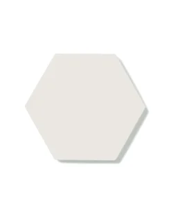 Klinker - Hexagon 10 x 10 cm vit