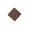 Klinker - Kvadrat 5 x 5 cm chokladbrun