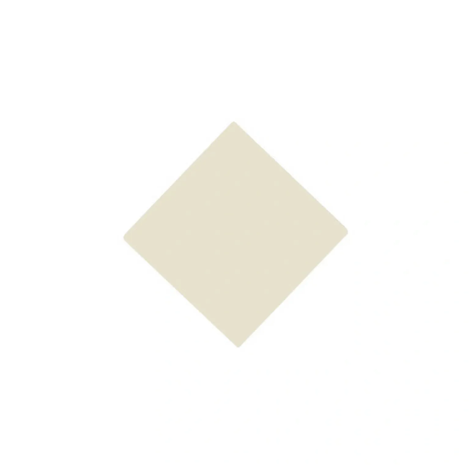 Klinker - Kvadrat 5 x 5 cm gulvit