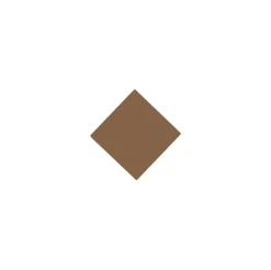 Klinker - Kvadrat 3,5 x 3,5 cm havana