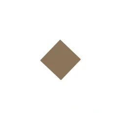 Klinker - Kvadrat 3,5 x 3,5 cm kaffebrun