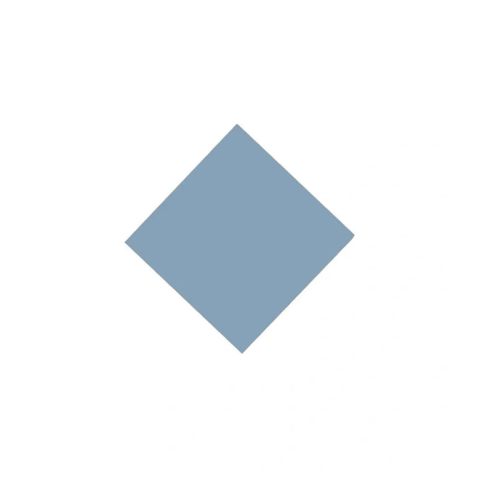 Klinker - Kvadrat 5 x 5 cm ljusblå