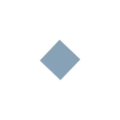 Klinker - Kvadrat 3,5 x 3,5 cm ljusblå