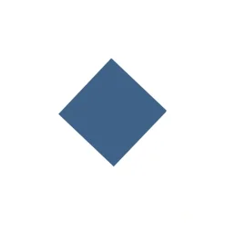 Klinker - Kvadrat 5 x 5 cm mörkblå