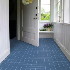 Klinker - Kvadrat 10 x 10 cm mörkblå