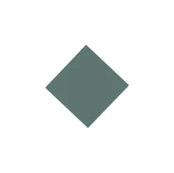 Klinker - Kvadrat 5 x 5 cm mörkgrön