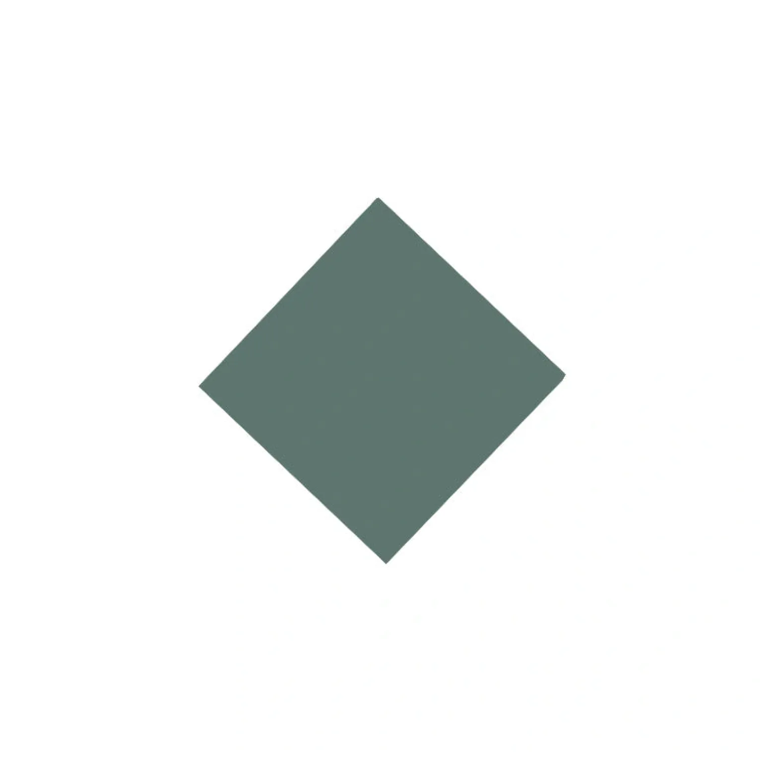 Klinker - Kvadrat 5 x 5 cm mörkgrön