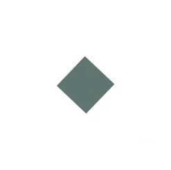 Klinker - Kvadrat 3,5 x 3,5 cm mörkgrön