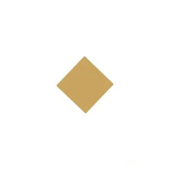Klinker - Kvadrat 3,5 x 3,5 cm ockragul