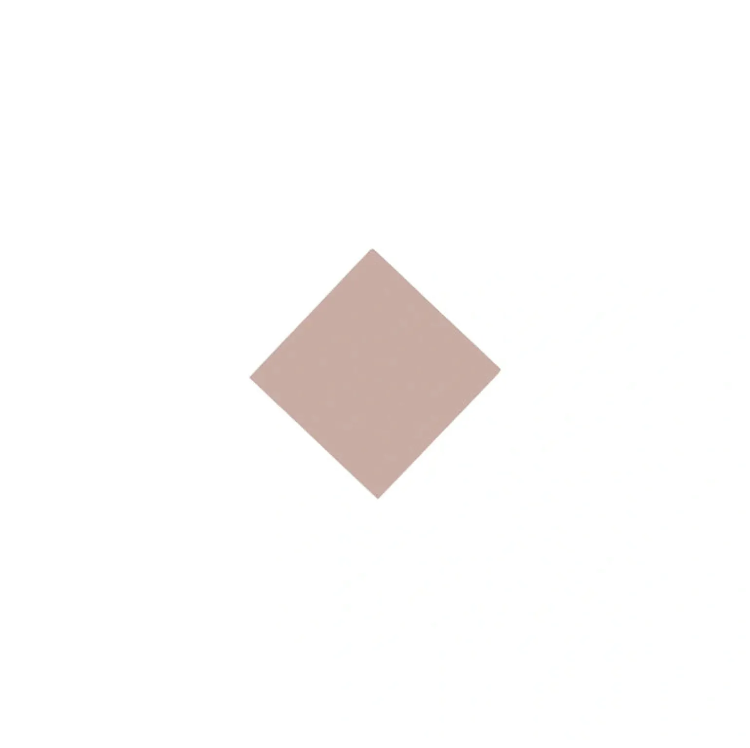 Klinker - Kvadrat 3,5 x 3,5 cm rosa
