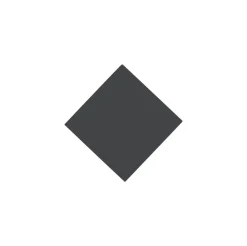 Klinker - Kvadrat 5 x 5 cm svart
