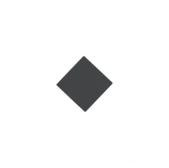 Klinker - Kvadrat 3,5 x 3,5 cm svart