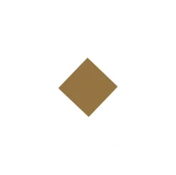 Klinker - Kvadrat 3,5 x 3,5 cm toffee