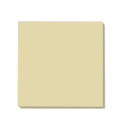 Klinker - Kvadrat 10 x 10 cm vaniljgul