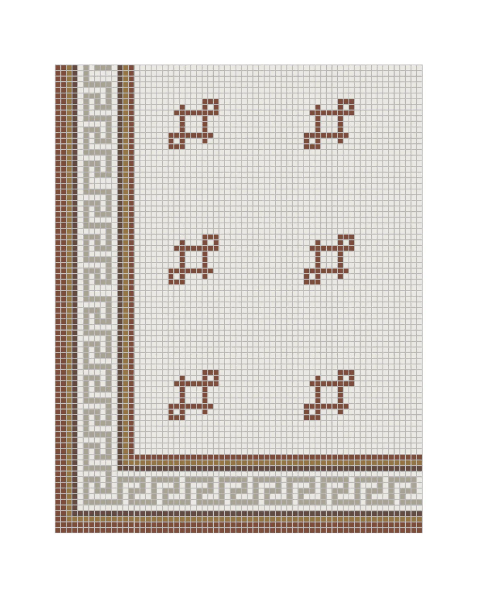 Klinker - Mosaik Regent Röd