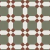 Klinker - Nottingham Australian green/vit/röd