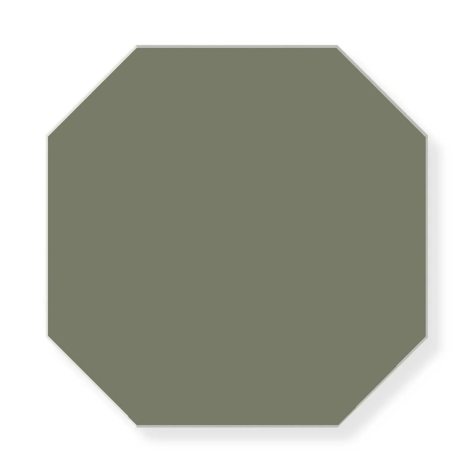 Klinker - Oktagon 15 x 15 cm Australia green
