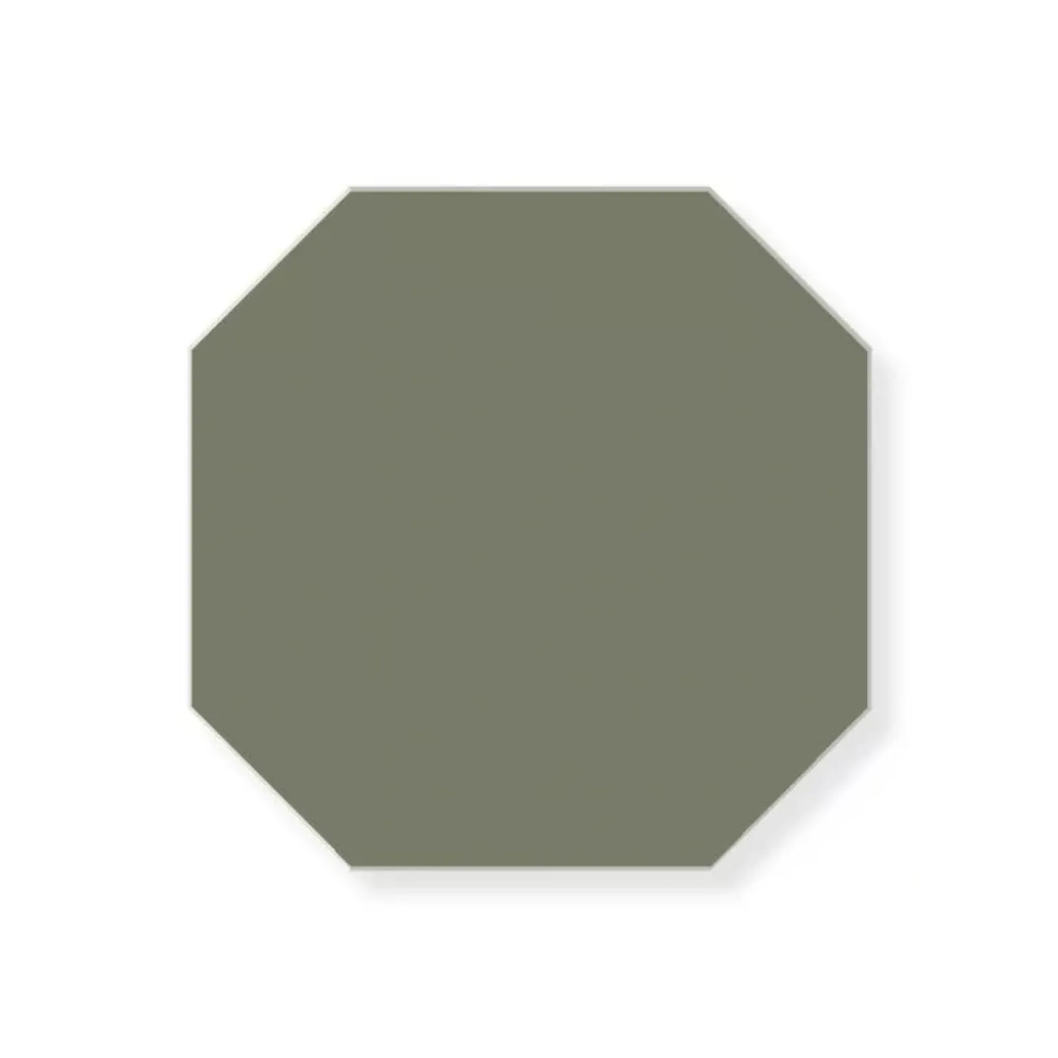 Klinker - Oktagon 10 x 10 cm Australian green