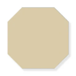 Klinker - Oktagon 15 x 15 cm elfenben
