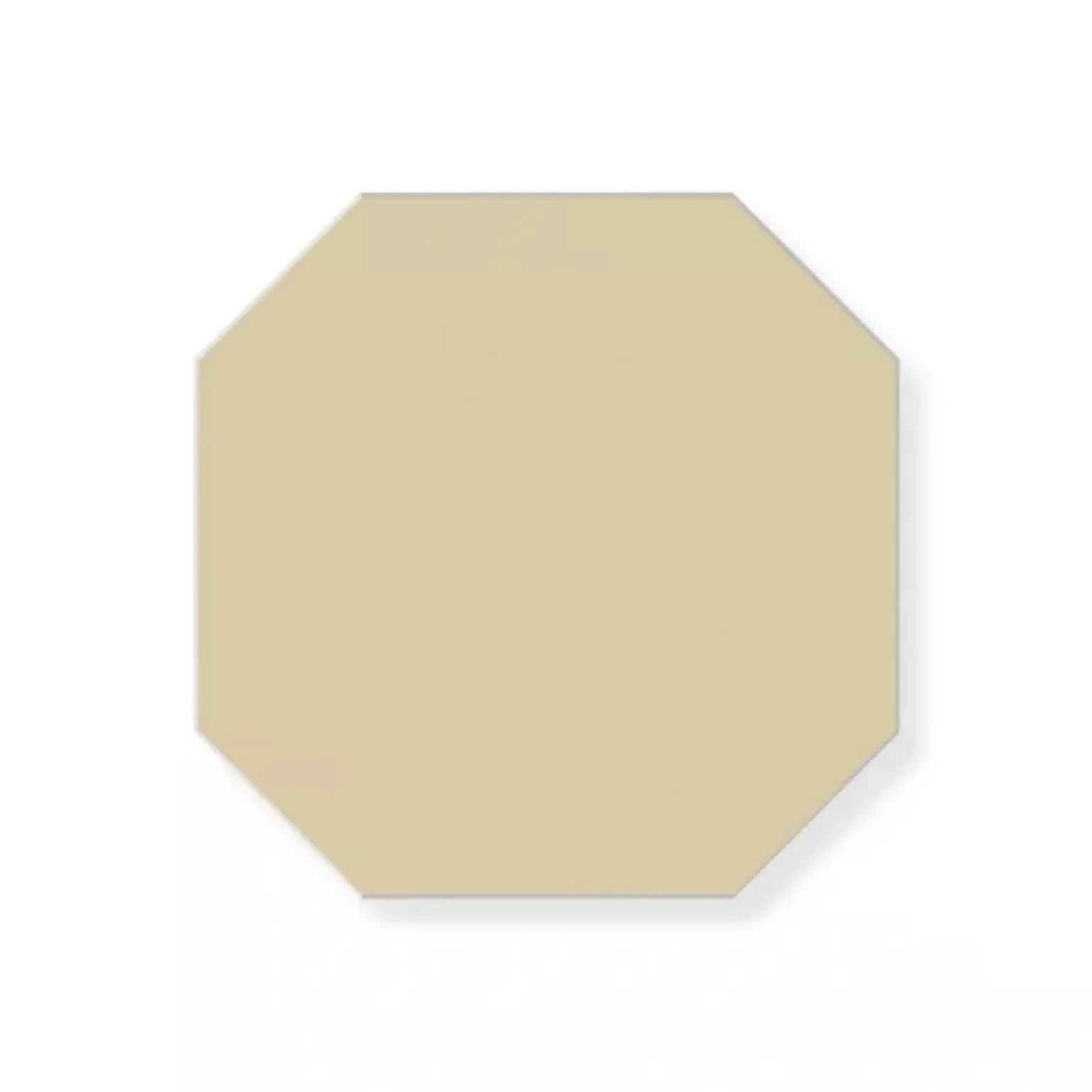 Klinker - Oktagon 10 x 10 cm elfenben