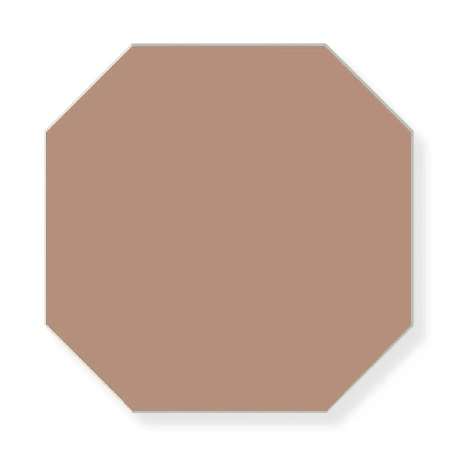 Klinker - Oktagon 15 x 15 cm gammelrosa