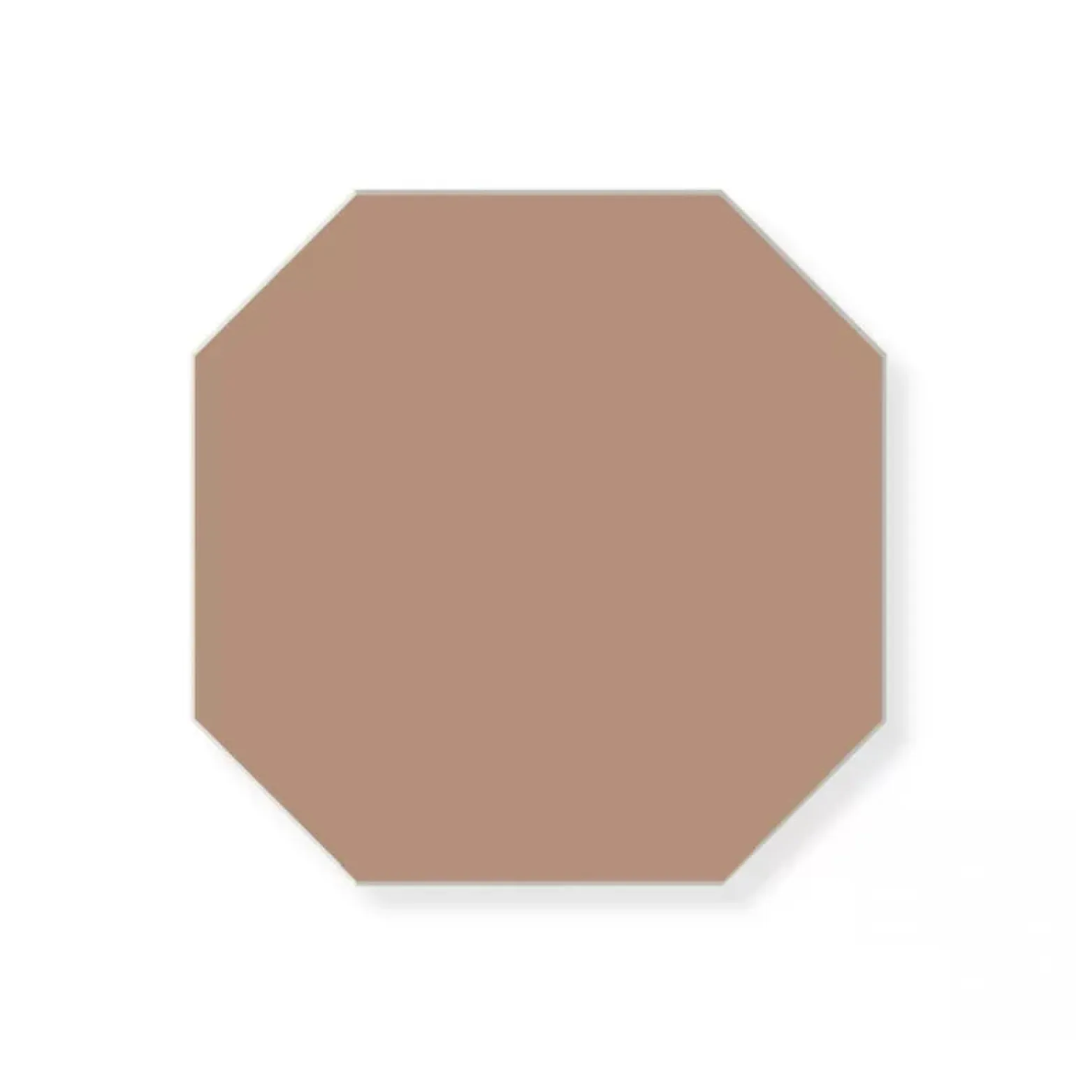 Klinker - Oktagon 10 x 10 cm gammelrosa