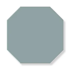 Klinker - Oktagon 15 x 15 cm gråblå
