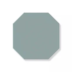 Klinker - Oktagon 10 x 10 cm gråblå