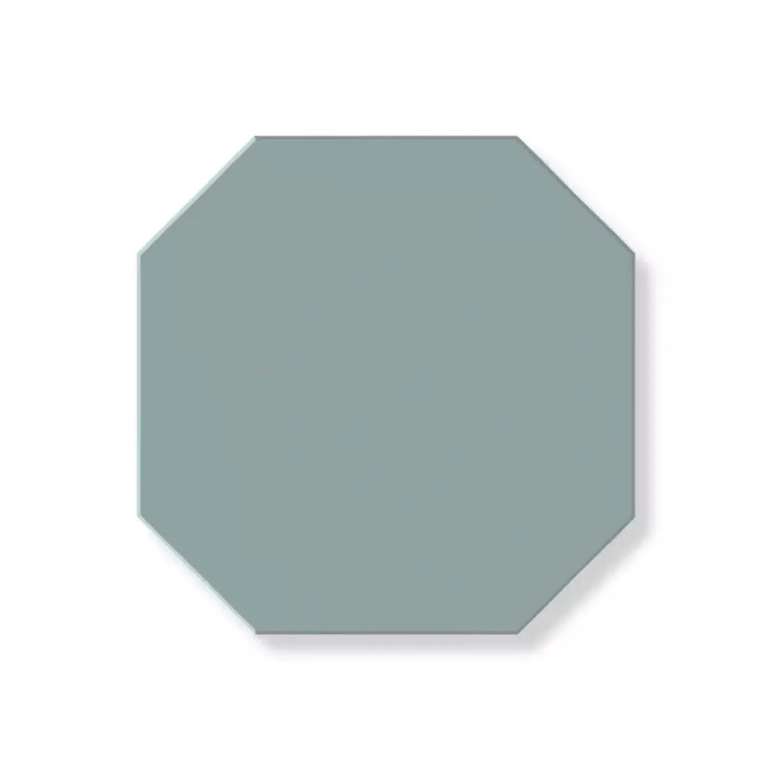 Klinker - Oktagon 10 x 10 cm gråblå