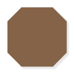 Klinker - Oktagon 15 x 15 cm havana