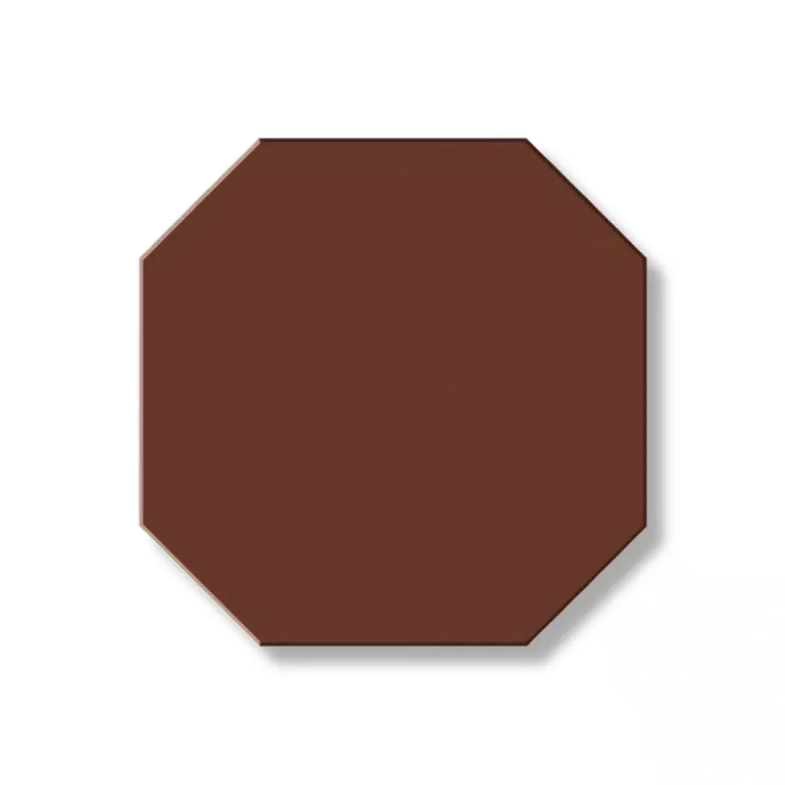 Klinker - Oktagon 10 x 10 cm röd