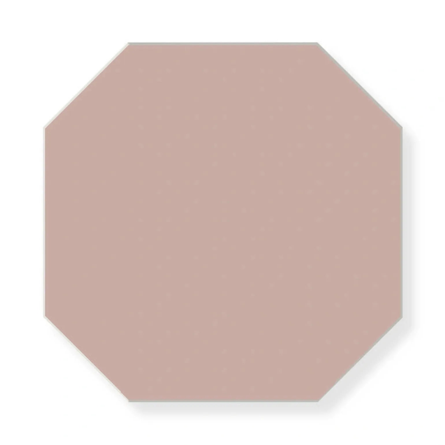 Klinker - Oktagon 15 x 15 cm rosa